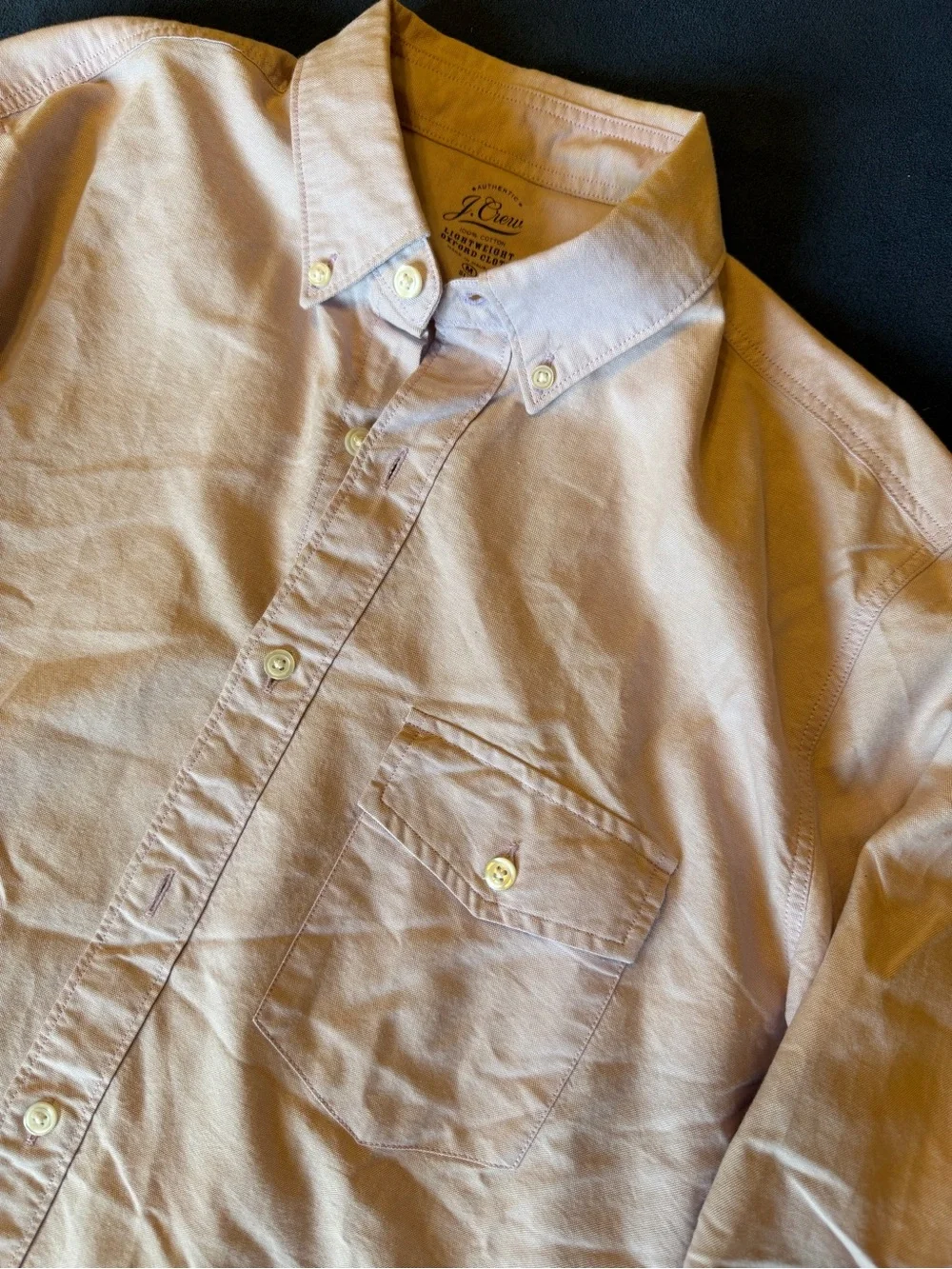 J.Crew Men's Slim Lightweight Oxford Button Down Lilac M! Like New